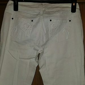 Vanilla Star white denim jeans